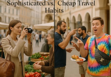 10 travel habits that make you look cheap