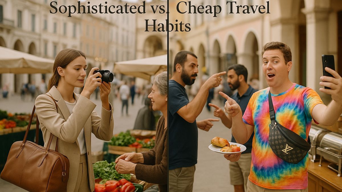 10 travel habits that make you look cheap